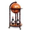 16th Century Wood Globe Wine Bar Stand