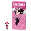 Official NFL Minnie Mouse Hugger "Spirit" with Beach Towel - STEELERS