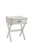 Babs End Table in White